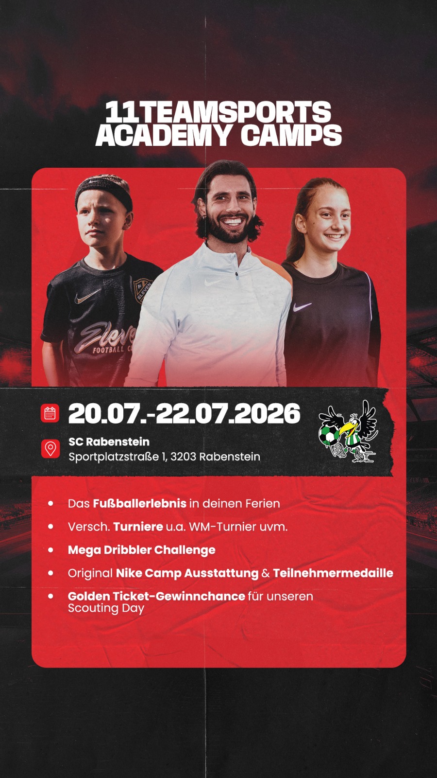 ⚽🔥 11TEAMSPORTS Academy Camp in Rabenstein 🔥⚽
