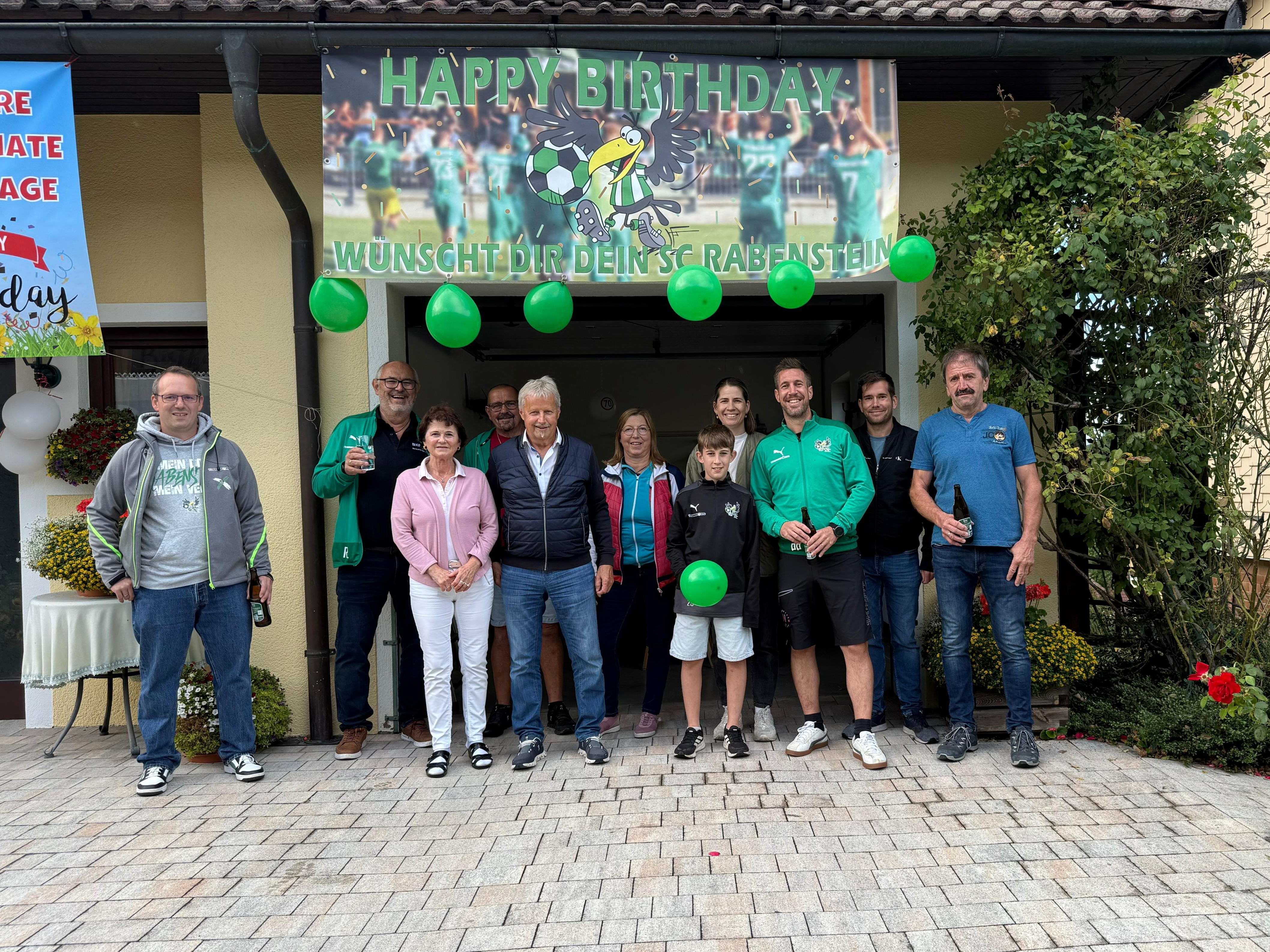 Herzlichen Glückwunsch zum 70. Geburtstag! 🎉