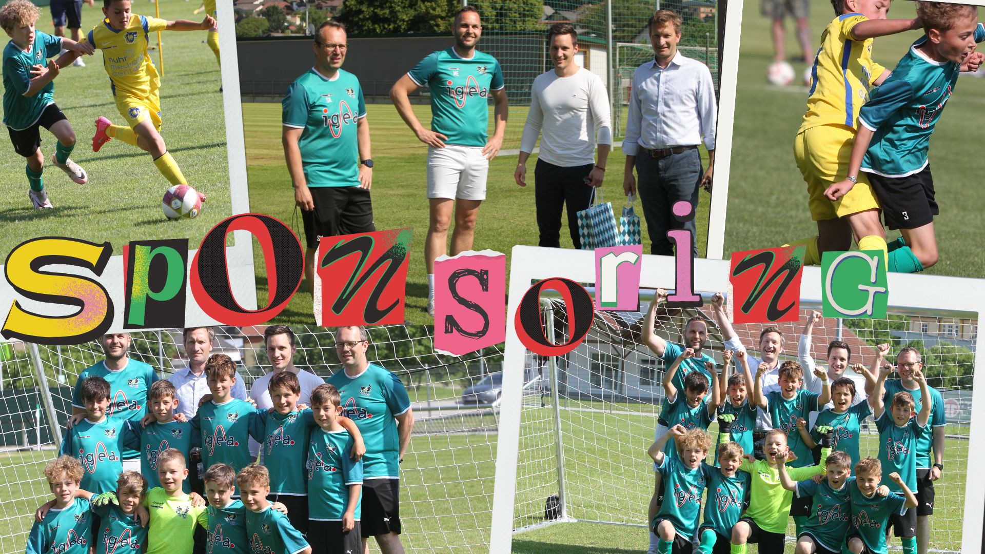 Danksagung an unsere Sponsoren – Jugendtore für den SCR
