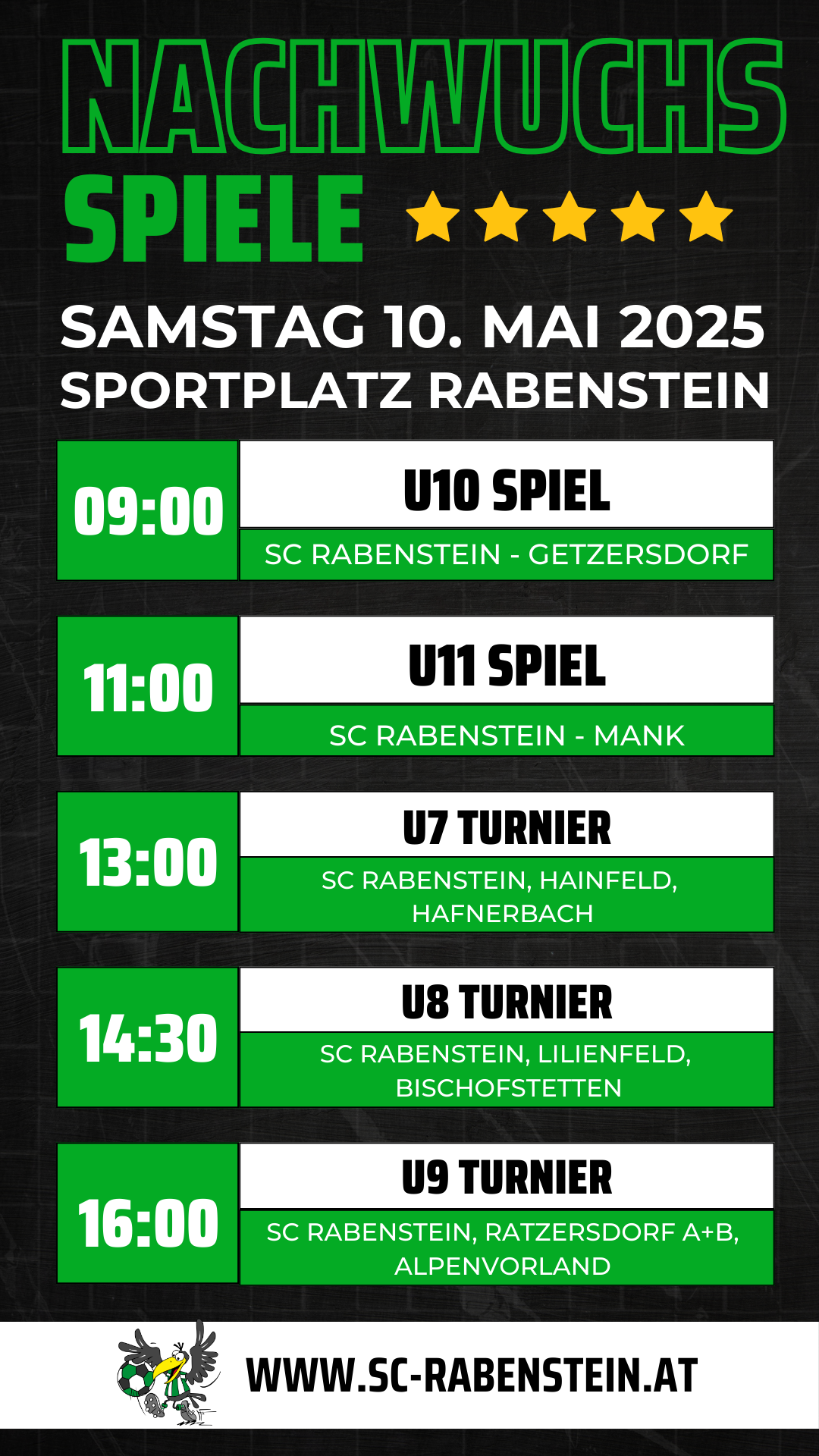 Fußballnachwuchs-Tag in Rabenstein! 🌟