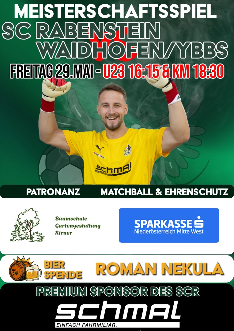 💚🤍 Heimspiel-Freitag in Rabenstein 🤍💚