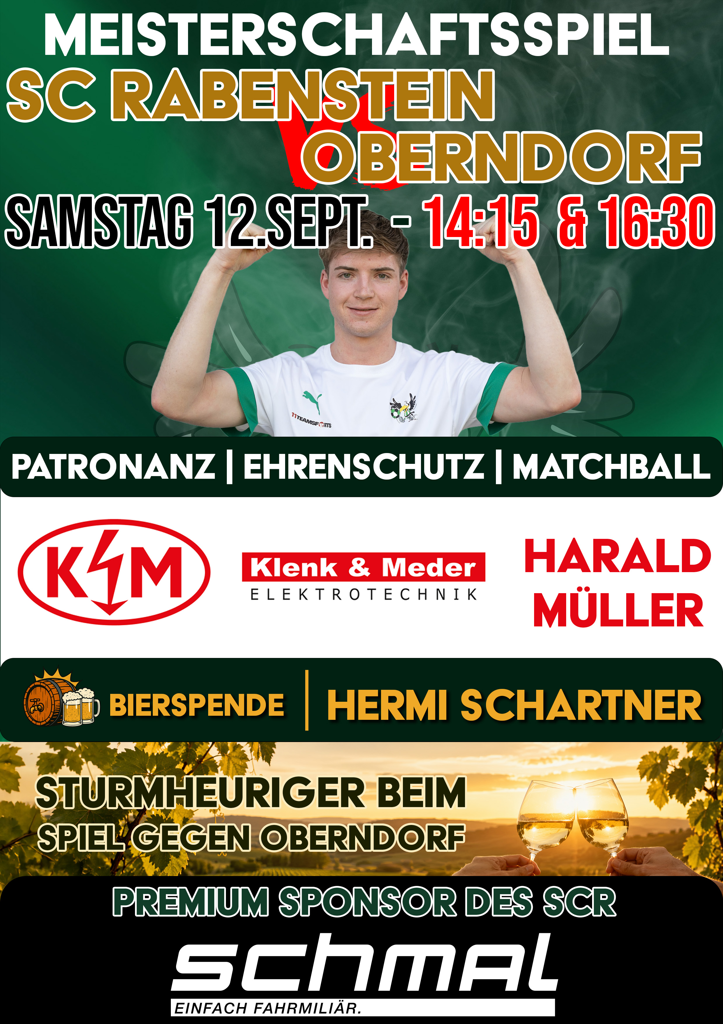 Heimspiel gegen Oberndorf! 🤍💚