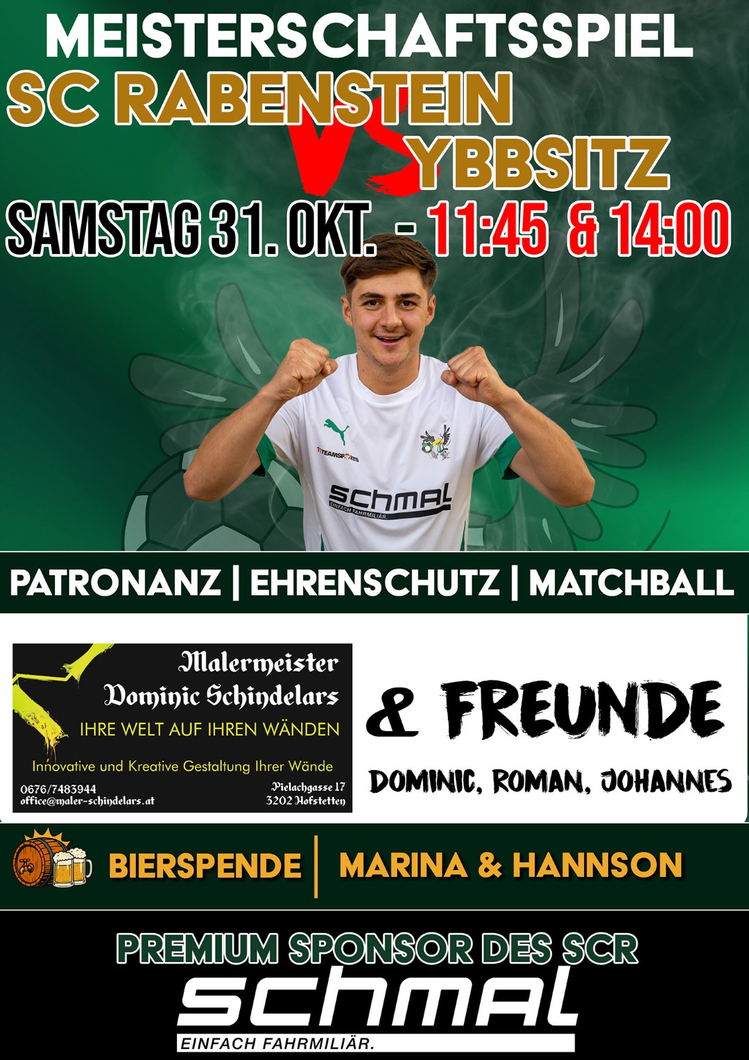 💚🤍 Letztes Heimspiel des Jahres! 🤍💚